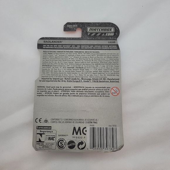 Matchbox 65th Anniversary Badlander MBX CONSTRUCTION - Picture 2 of 2